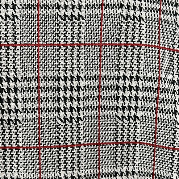 Calvin Klein Houndstooth Plaid Blazer 2X Jacket Partial Tags * - Picture 4 of 15
